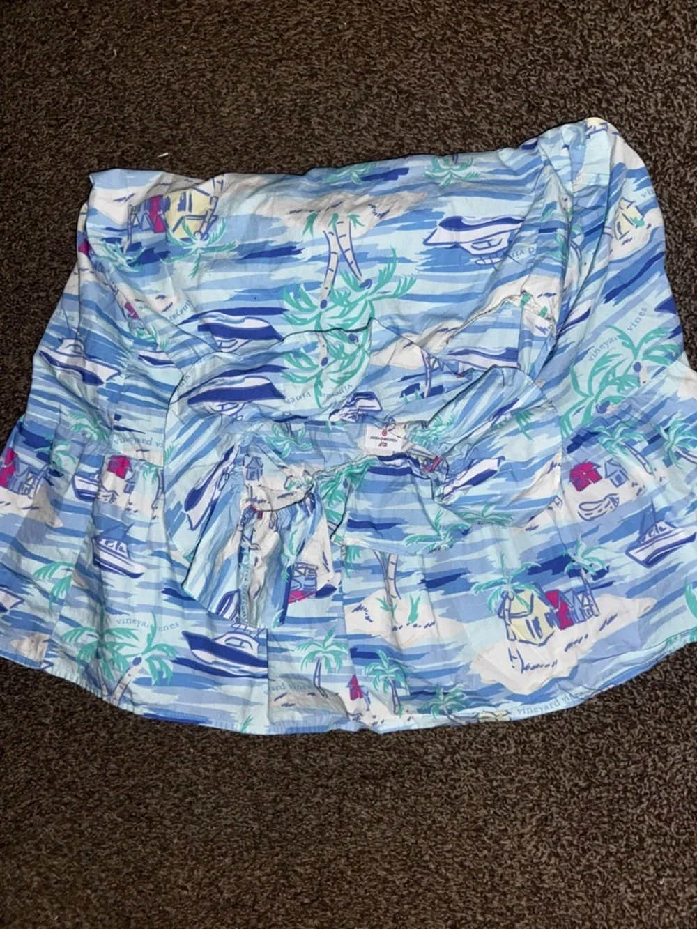 Vineyard Vines Dress XL 14/16 Beach Target Blue Girls